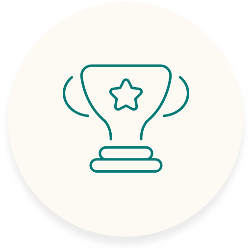 Icône de coupe de vainqueurs