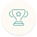 Icône de coupe de vainqueurs
